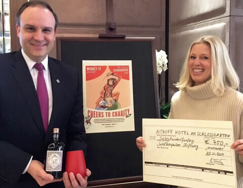 Cheers to charity