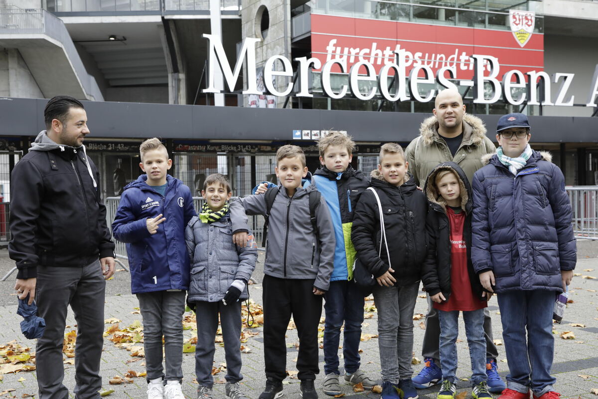 Besuch in der Mercedes-Benz Arena