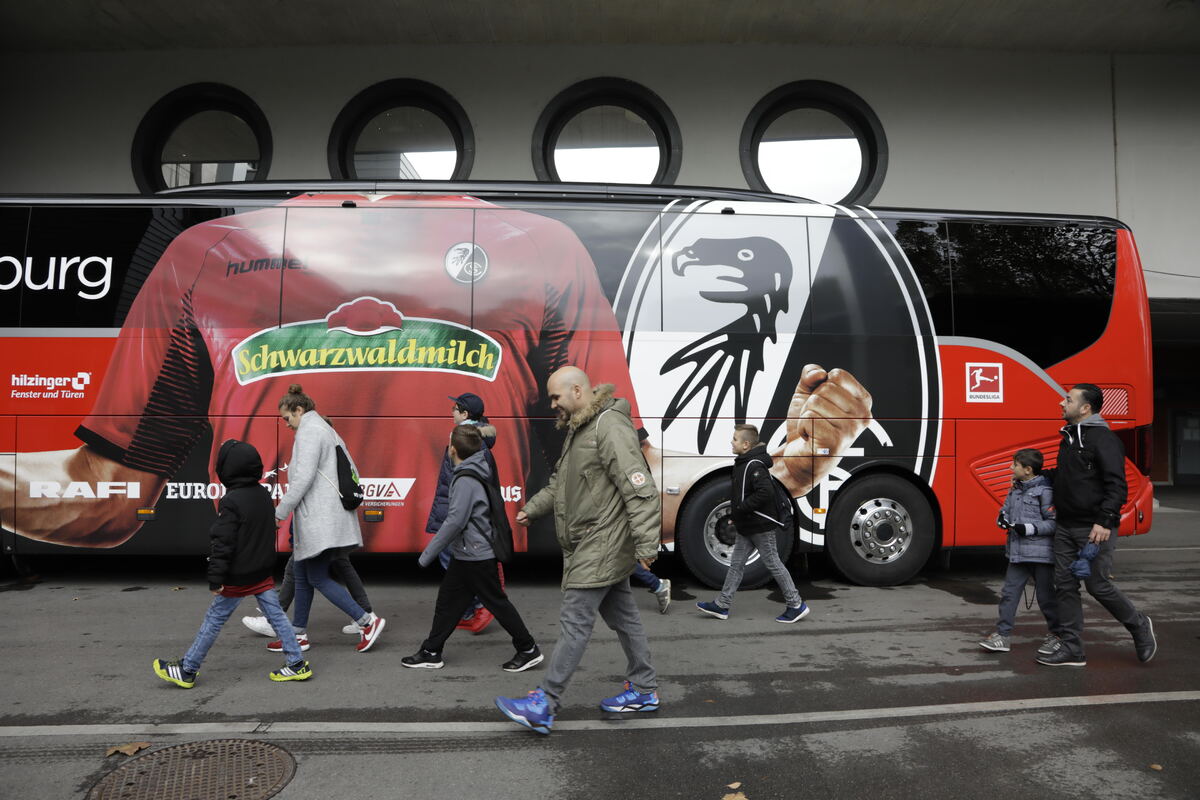 Besuch in der Mercedes-Benz Arena
