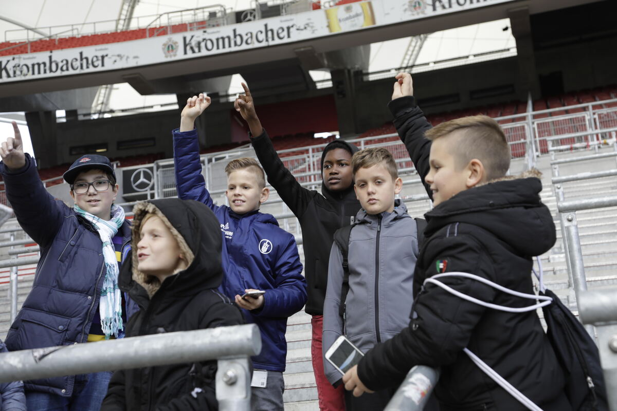 Besuch in der Mercedes-Benz Arena