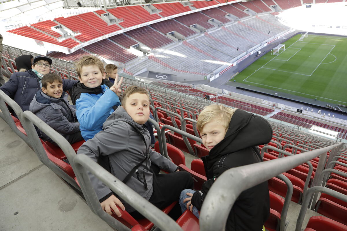 Besuch in der Mercedes-Benz Arena